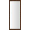 Lustro MUTTER orzech 45 x 126 cm w drewnianej ramie