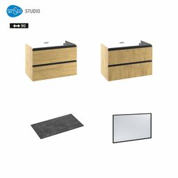 Lustro bez oświetlenia Studio 60 x 80 Sensea