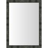 Lustro Marmer czarne 56 x 80 cm w drewnianej ramie