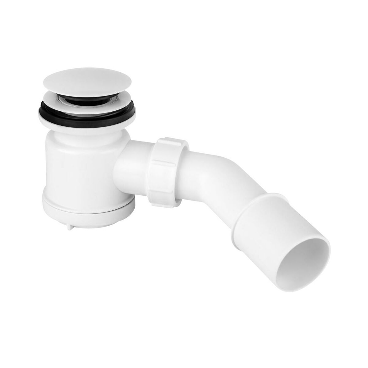 Syfon brodzika 50 mm KLIK-KLAK biały MCALPINE