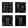 Podstawka szklana PINEAPPLE 10 X 10 CM ALFA-CER