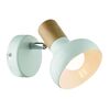 Reflektorek AREZZO biały z drewnem E14 LIGHT PRESTIGE