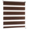 Roleta dzień noc PREMIUM VERA 96 x 140 cm brązowa