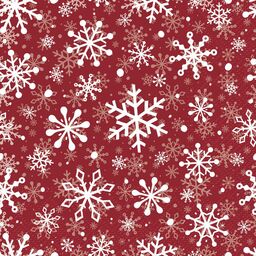 Serwetki świąteczne Snowflakes czerwone 33 x 33 cm 20 szt.