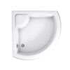 Brodzik do kabiny prysznicowej wysoki LUXEN 80 x 80 cm WELLNEO
