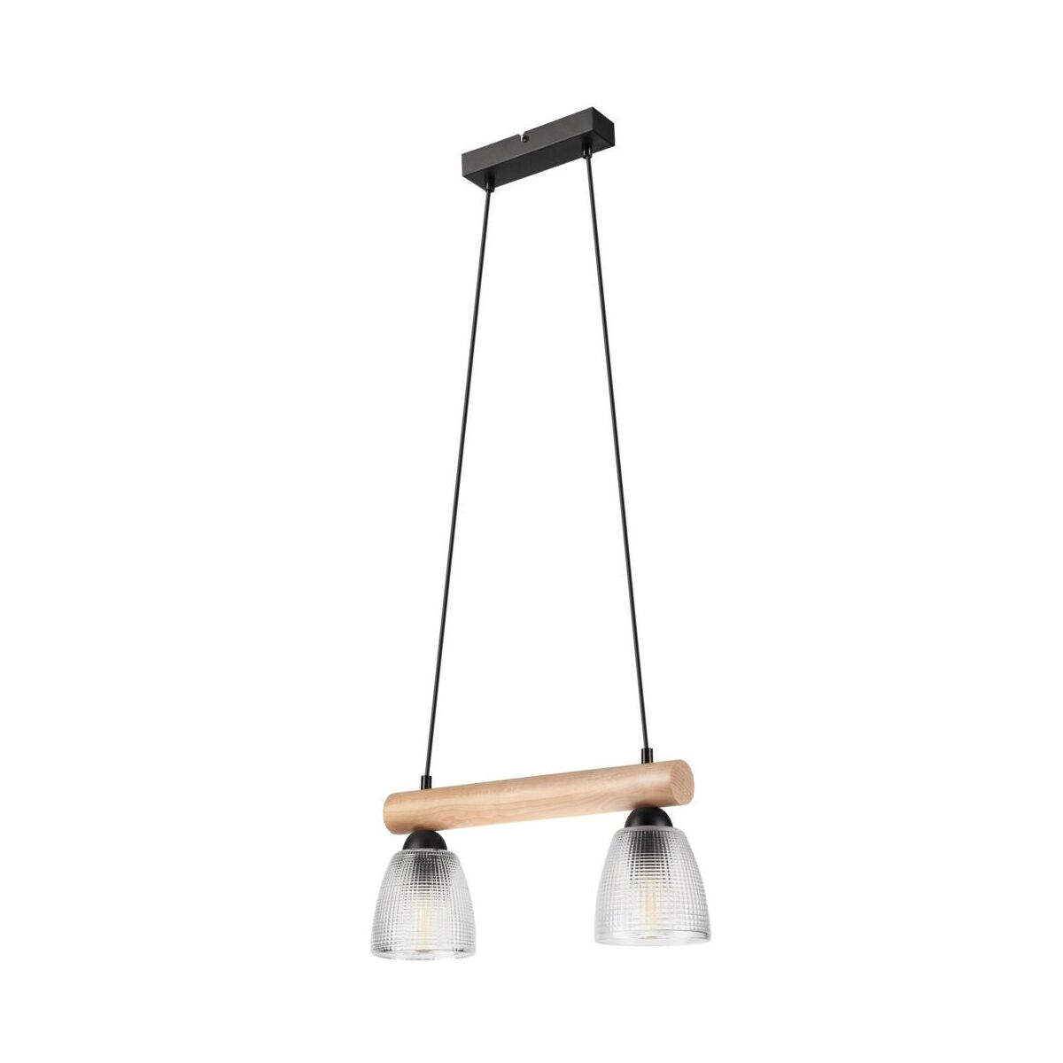 Lampa wisząca transparentny 2 x E27 Lamkur