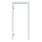 Ościeżnica regulowana do skrzydeł bezprzylgowych Vector 80 Lewa Biała 140 - 160 mm Porta