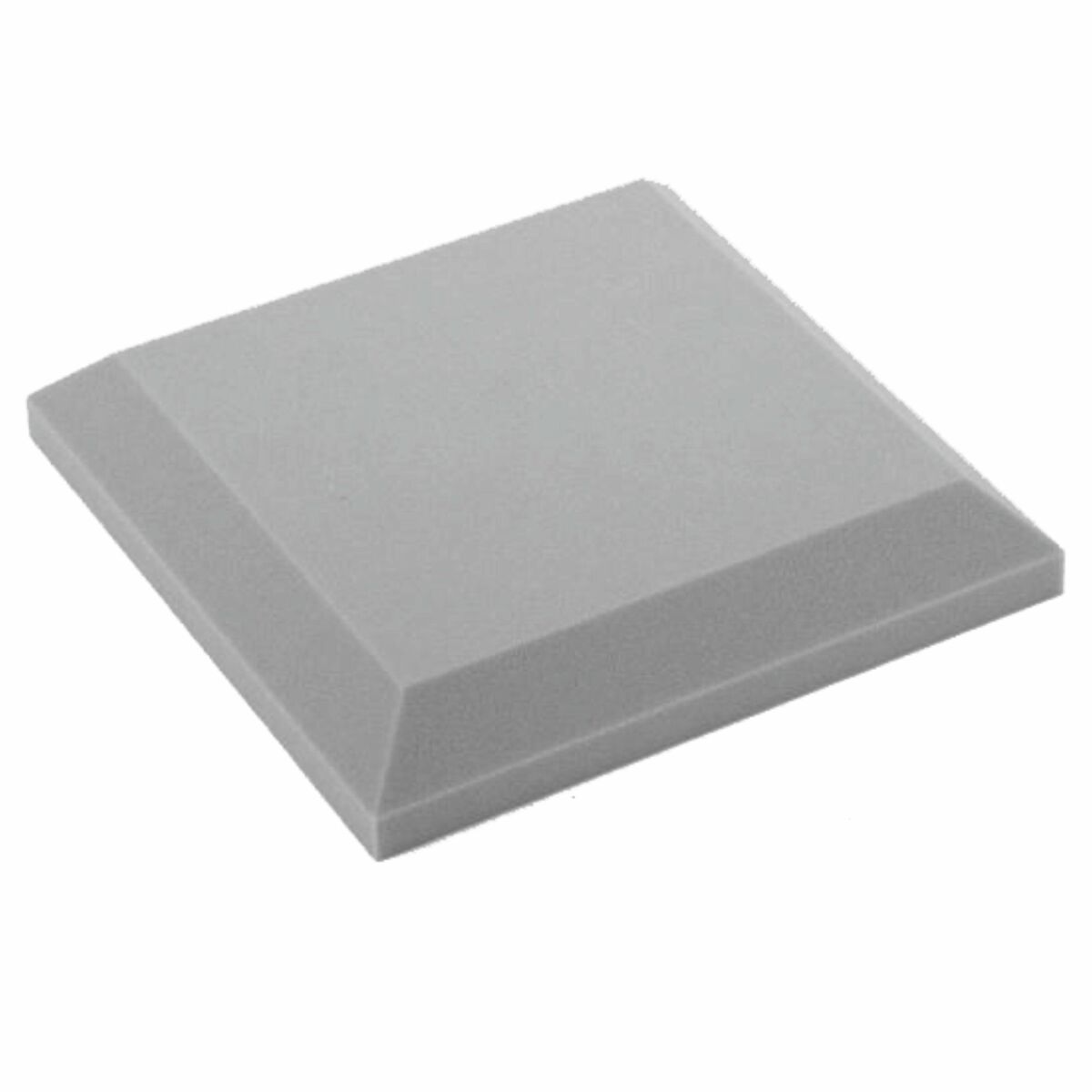 Panel ścienny 3D pianka akustyczna dekoracyjna 30x30 cm Aqustic jasno szara wysoka Apama