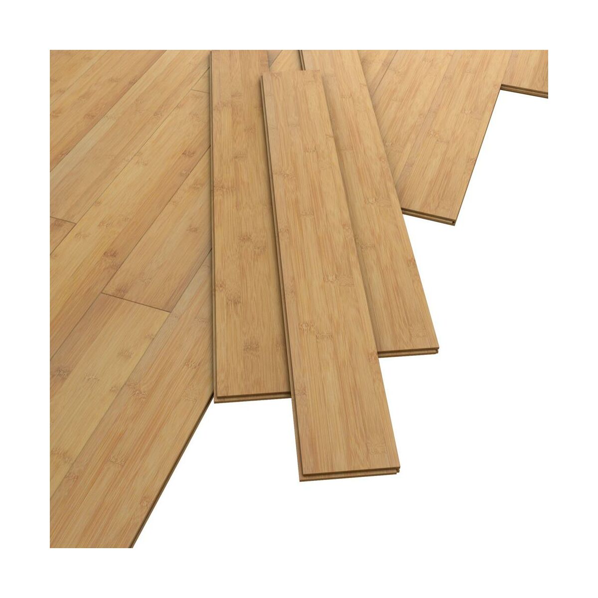Podłoga drewniana deska lita Bambus lakierowany horyzontalny karbonizowany 15 mm Artens