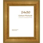 Ramka SYRIUSZ 24 x 30 cm złota drewniana