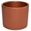Osłonka ceramiczna 19.4 cm miedziana WALEC