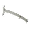 Wspornik podwójny do profilu aluminiowego 18 cm srebrny