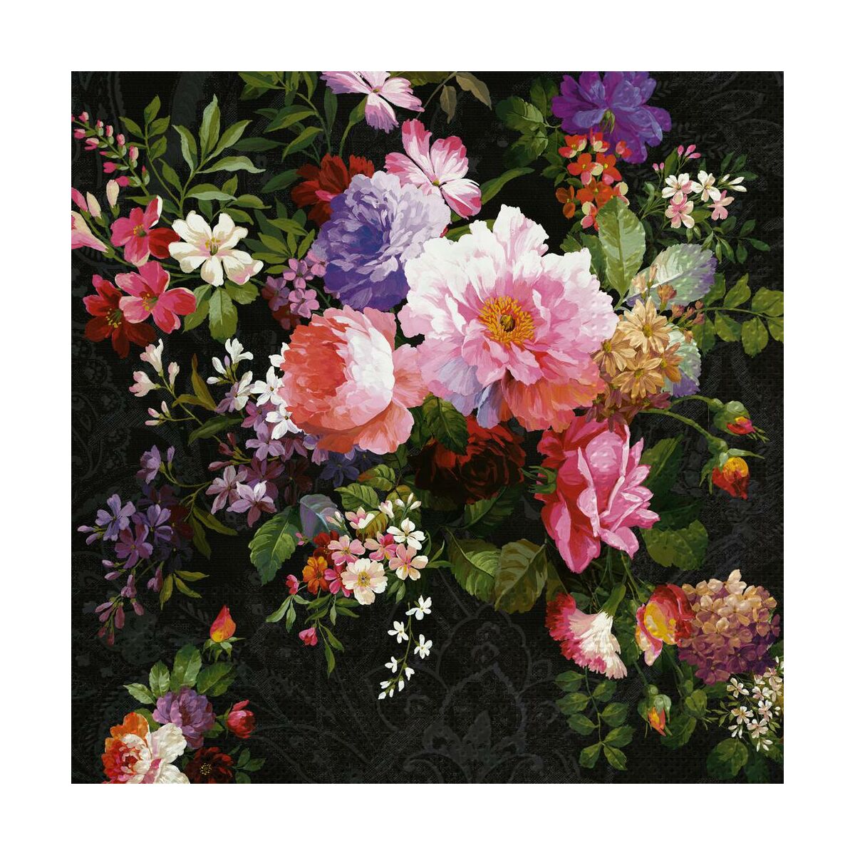 Serwetki Roses on velvet 33 x 33 cm 20 szt.