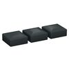 Kapturek do słupka 70 x 70 mm 3 szt. czarny POLARGOS