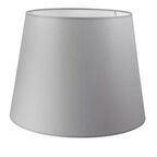 Abażur KLASYK 40 x 28 cm tkanina szary E27