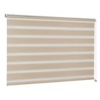 Roleta dzień noc D&N 200 x 175 cm beżowa Inspire