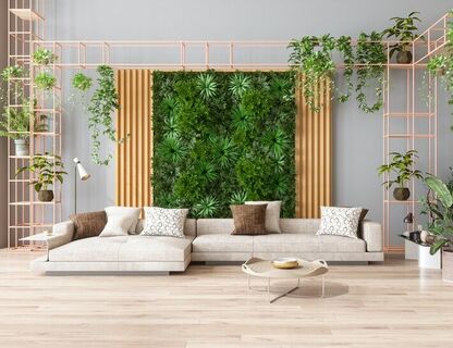 Zielona ściana – kreatywny sposób na ożywienie wnętrza i balkonu