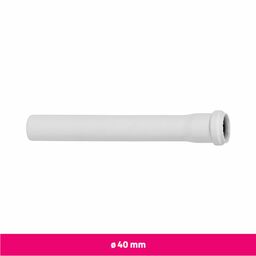 Rura kanalizacyjna PP 40 x 1000 mm EQUATION
