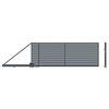 Brama przesuwna SZAFIR lewa 400 x 150 cm z automatem POLARGOS