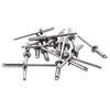 Nity ZE STALI NIERDZEWNEJ 50 SZT 4X12MM RAPID