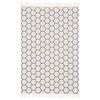 Dywan bawełniany DAFNE ivory 60 x 90 cm INSPIRE