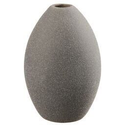 Wazon ceramiczny Stone wys. 12.5 cm szary