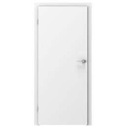 Drzwi wewnętrzne pełne Basic Białe 80 Lewe Voster