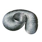 Kanał wentylacyjny elastyczny aluminiowy OKRĄGŁY ELASTYCZNY 100 mm 3 m AWENTA