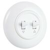 Włącznik żaluzjowy LF0030W LOFT biały DPM