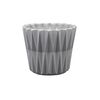 Osłonka ceramiczna 16.5 cm szara GEOMETRIC 2 J22 EKO-CERAMIKA
