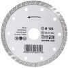 Tarcza diamentowa 125 x 22.3 mm TURBO