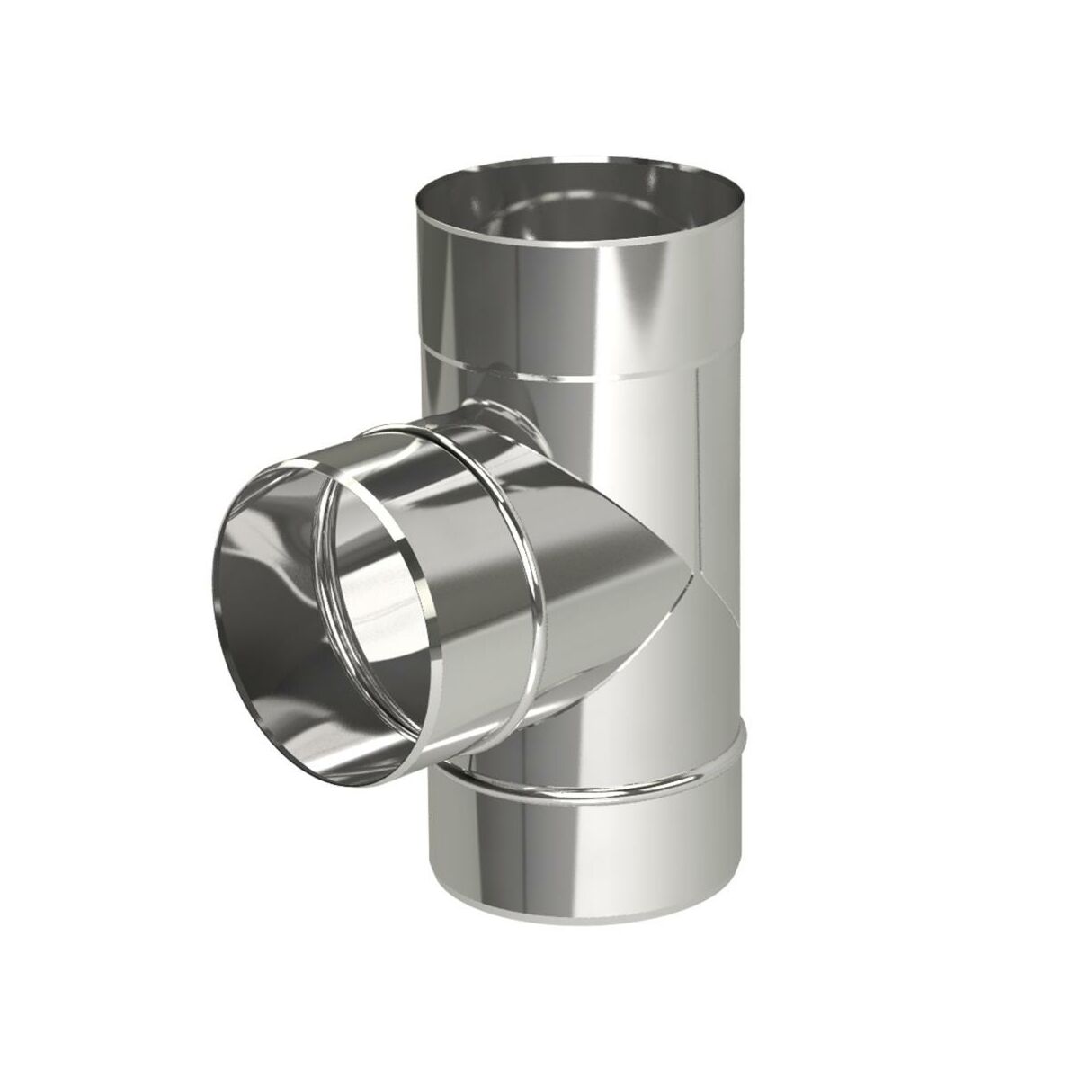 Trójnik  kominowy 90° 180/0.8 mm MK