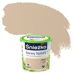 Farba do ścian i sufitów BARWY NATURY 2,5 l Nadmorskie piaski ŚNIEŻKA