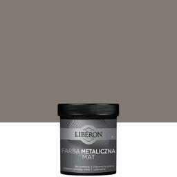 Farba do drewna METALICZNA 0.5 l Aluminium Mat LIBERON