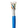 Przewód U/FTP CAT6A 10 m Niebieski LEXMAN