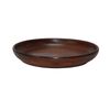 Podstawka pod doniczkę 25 cm ceramiczna brązowa