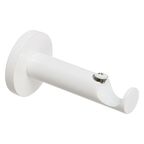 Wspornik do karnisza 20 mm pojedynczy ścienny biały dł. 76 mm INSPIRE