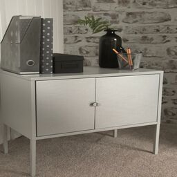 Okleina Chrom szczotkowany srebrna 45 x 150 cm imitująca metal