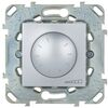 Ściemniacz przyciskowo-obrotowy UNICA aluminium SCHNEIDER ELECTRIC