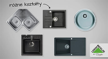 Kształt zlewozmywaka