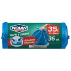 Worki na śmieci Z USZAMI 35 l 36 szt. NOLAN