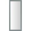Lustro KENDRA szare 45 x 126 cm w drewnianej ramie