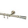 Karnisz DANCE ABRA 160 cm pojedynczy satyna 19 mm metalowy