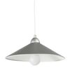 Lampa wisząca BRAGA srebrna E27