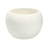 Doniczka ceramiczna 11 cm biała KULA 2 J15