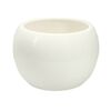 Doniczka ceramiczna Kula śr. 11 cm biała Eko-Ceramika
