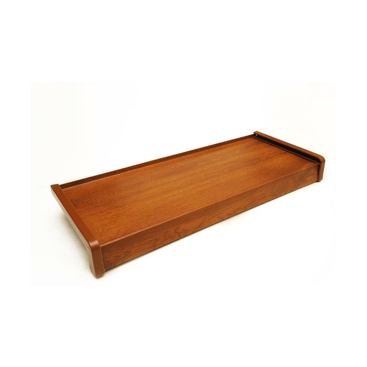 Parapet zewnętrzny stalowy złoty dąb 150x25x0.5 cm Domidor