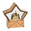 Gwiazda podświetlana 17 cm 1 szt. złota