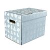 Pudło One Święta srebrne 22 l 34 x 25 x 26 cm