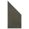 Płot kompozytowy WPC ANTRACYT 86.5x173 cm WINFLOOR